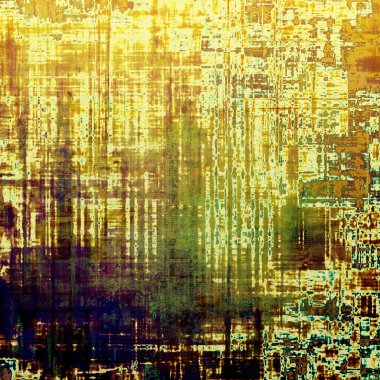 Grunge lekeleri ile eski soyut doku. Farklı renk desen ile