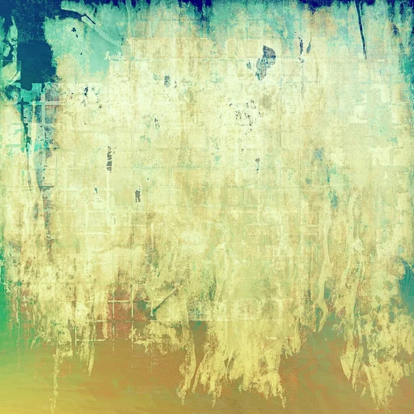 Gamla abstrakt textur med grunge fläckar. Med annan färgmönster — Stockfoto