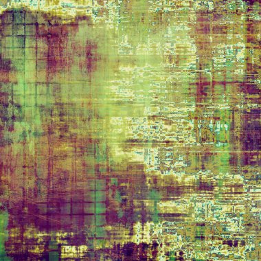 Retro arka plan veya eski moda doku. Farklı renk desen ile