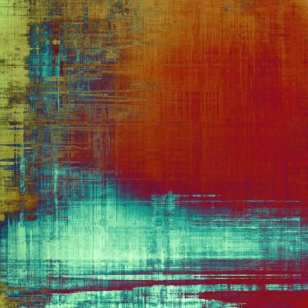 Fundo retrô abstrato ou textura antiquada. Com padrões de cores diferentes — Fotografia de Stock