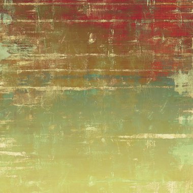 Vintage şablonu. Farklı renk desen ile