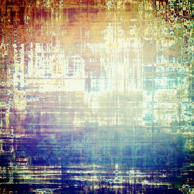 Vintage şablonu. Farklı renk desen ile