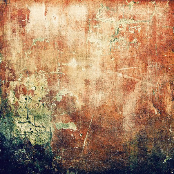 Vintage antique textured background. With different color patterns