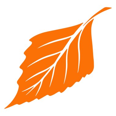 Sonbahar yaprakları oyulmuş. Doğanın parlak yaprakları. Soyutlama. Tasarım ve dekorasyon için vektör illüstrasyonu.