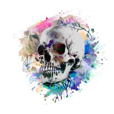 El yapımı Hint kafatası.