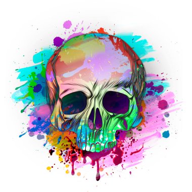 El yapımı Hint kafatası.