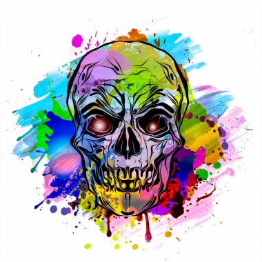 El yapımı Hint kafatası.