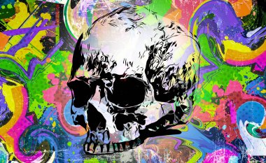 El yapımı Hint kafatası.