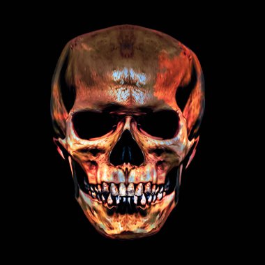 El yapımı Hint kafatası.