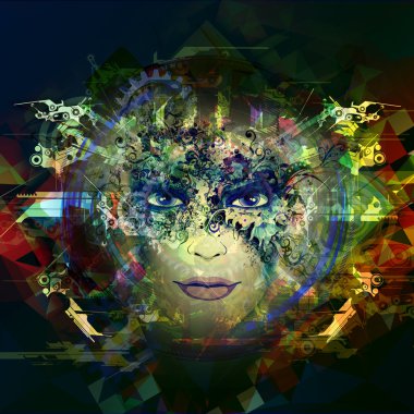 Parlak soyut arkaplan