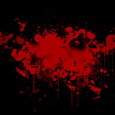 kırmızı boya splash