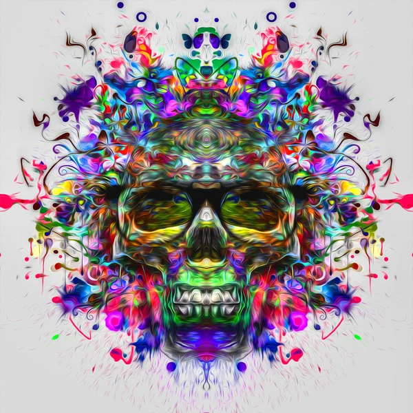 Kafatası gözlük, sanat