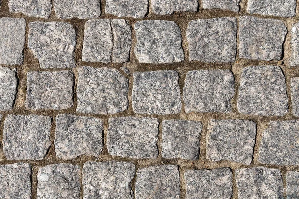 Fondo in pietra grigia. Pavimento in pietra antica. — Foto Stock