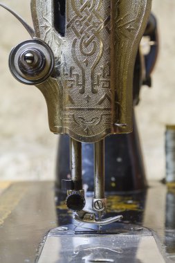 dikiş makinesi mekanizması.