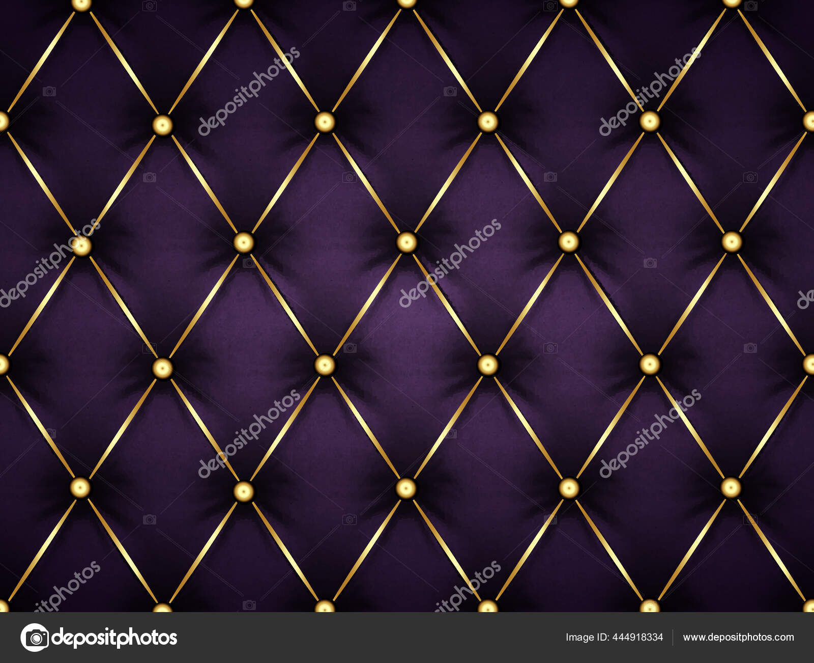 Dark Purple Leather Capitone Background, Purple Leather Fabric