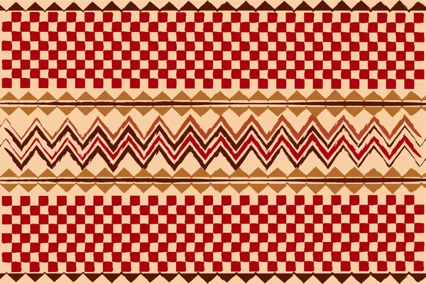 Tentures Murales Traditionnelles Africaines Motif Ethnique Tissu Imprimé Textile Motifs — Image vectorielle