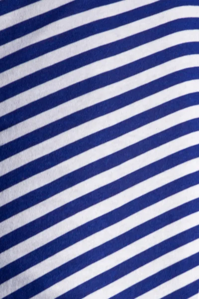 Ριγέ Ύφασμα Swatch Λευκό Και Μπλε Ζιγκ Ζαγκ Άκρες — Φωτογραφία Αρχείου