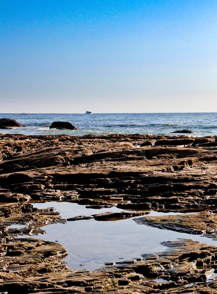 Pacific coast rocky tide pools — Stock Photo, Image