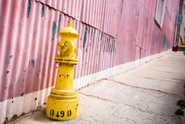 Sokağın ortasında musluk