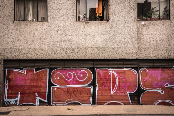 Edificio urbano pintado — Foto de Stock