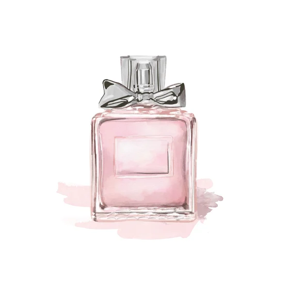 Glass perfume borrle — Stock Photo, Image