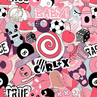 Renkli çıkartmalar arka plan