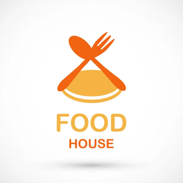 Logo food court — Image vectorielle