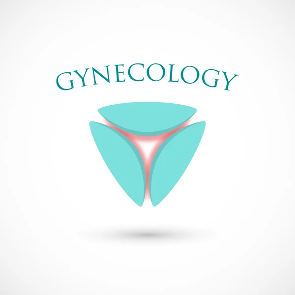 kadın hastalıkları logo şablonu