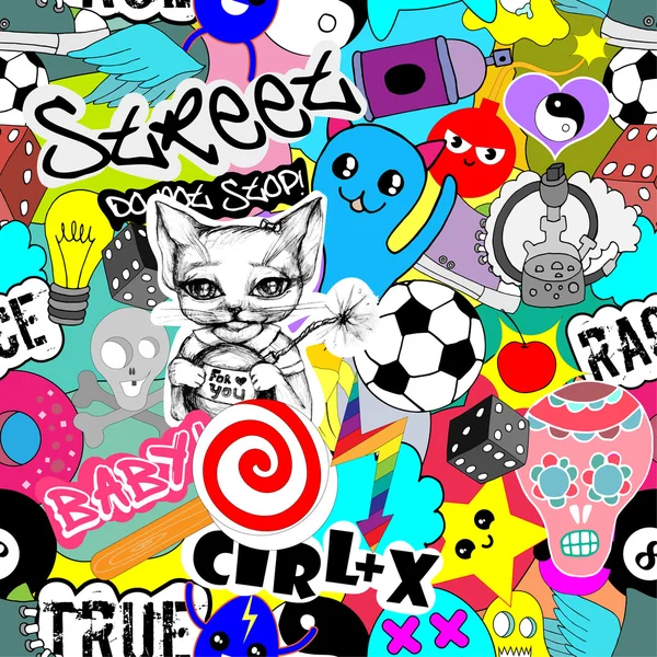 Renkli çıkartmalar arka plan