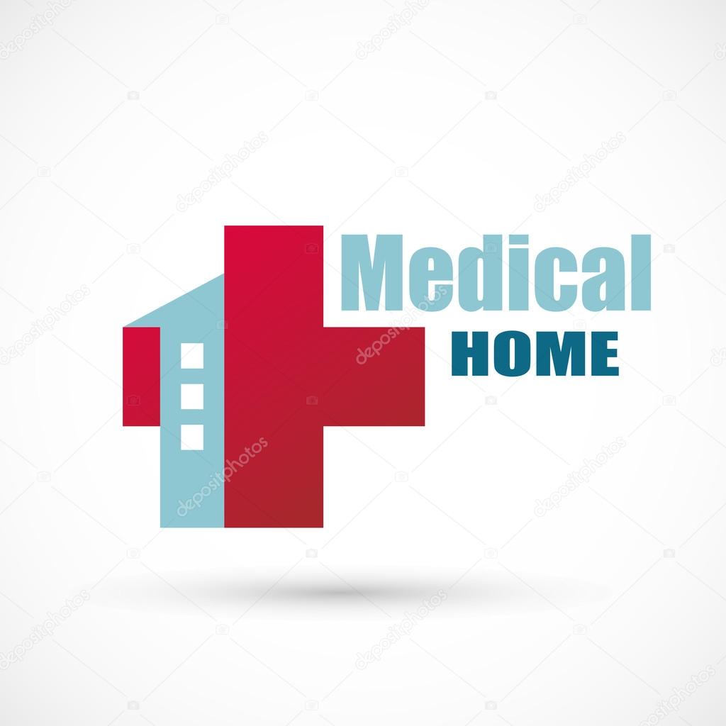 Medical logo teplate vector ilustration