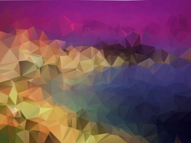 Soyut çokgen arkaplan