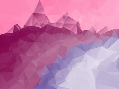 Soyut çokgen arkaplan