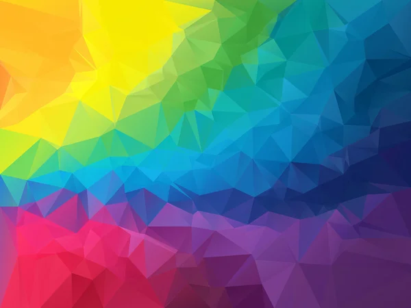 Colorful polygonal background — Stock Vector