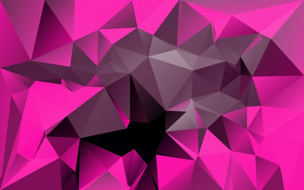 Pink polygonal background — Stock Vector