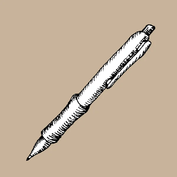 Kuličkové pero. — Stockový vektor