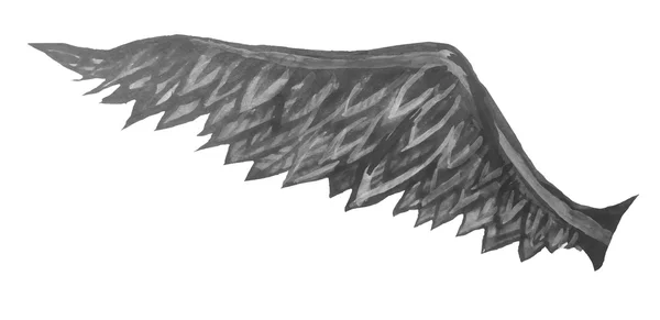 Akvarelu křídlo — Stockový vektor