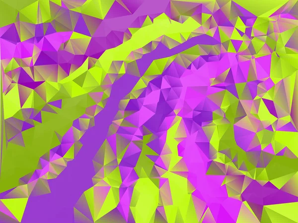 다채로운 다각형 배경 — 스톡 벡터