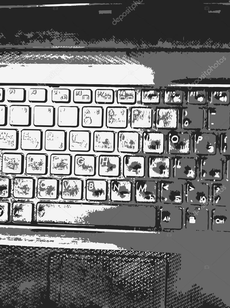 Keyboard Close Up