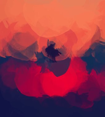 Red abstract background clipart