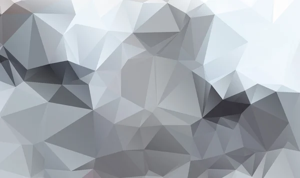 Gray polygonal background — Stock Vector