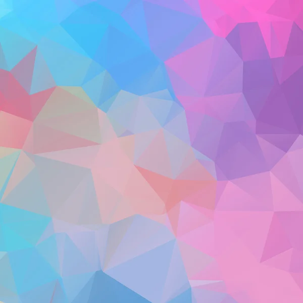 Fondo poligonal en colores suaves — Vector de stock