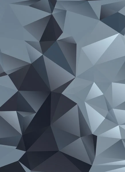 Fondo poligonal gris — Vector de stock