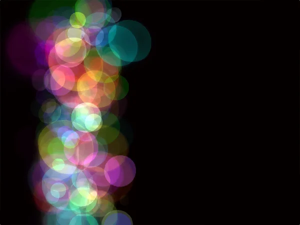 Luzes coloridas Bokeh —  Vetores de Stock