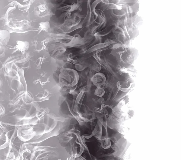 Abstract gray smoke — Stock Vector