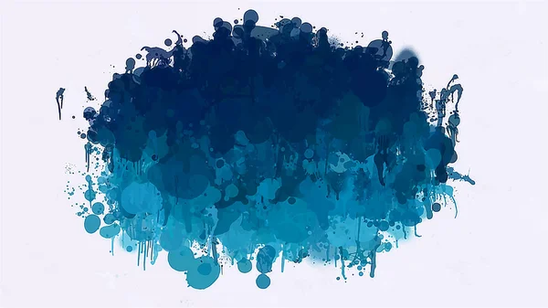 Teinture bleu-cyan — Image vectorielle