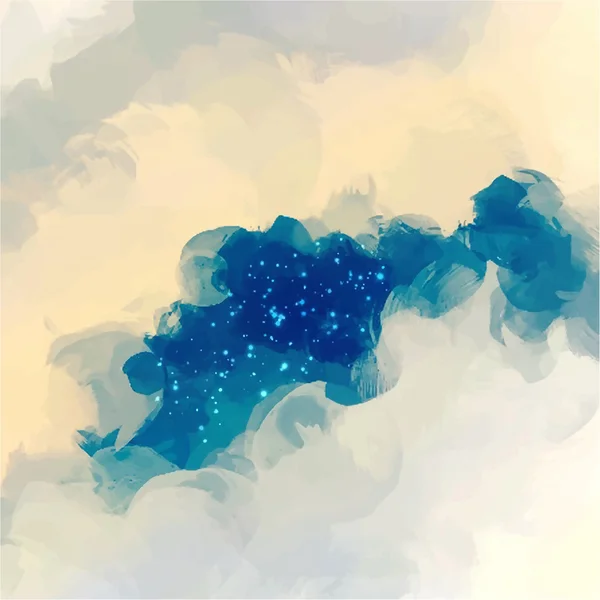 Wolken abstracte achtergrond — Stockvector