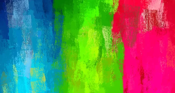 Coups de pinceau craie colorés — Image vectorielle