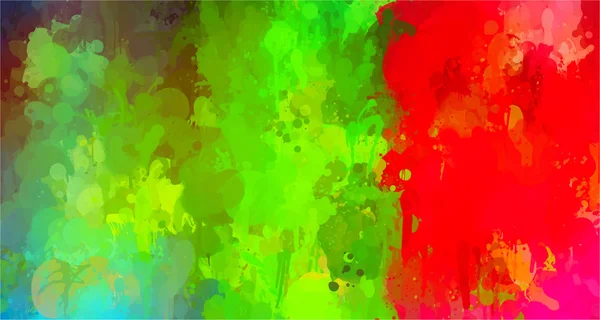 Coups rouges et verts — Image vectorielle