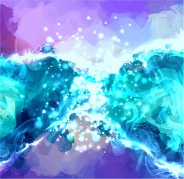 Mavi enerji Close-Up