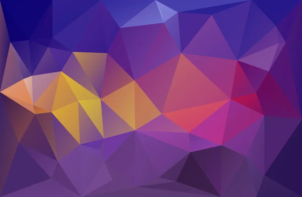 Fundo poligonal violeta . — Vetor de Stock